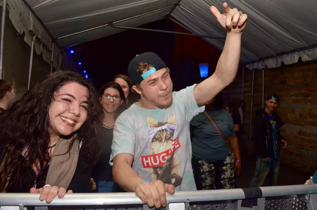 Image: All the wild people we saw during Safe and Sound @ Elektricity