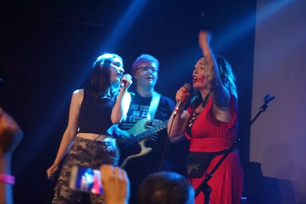 Image: All the woke people we saw at Pussy Riot at El Club