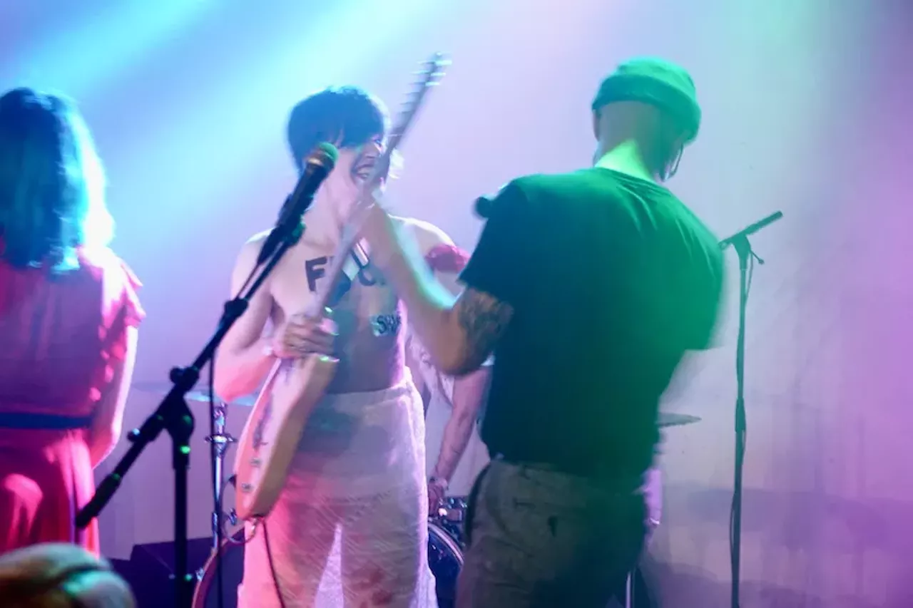 Image: All the woke people we saw at Pussy Riot at El Club