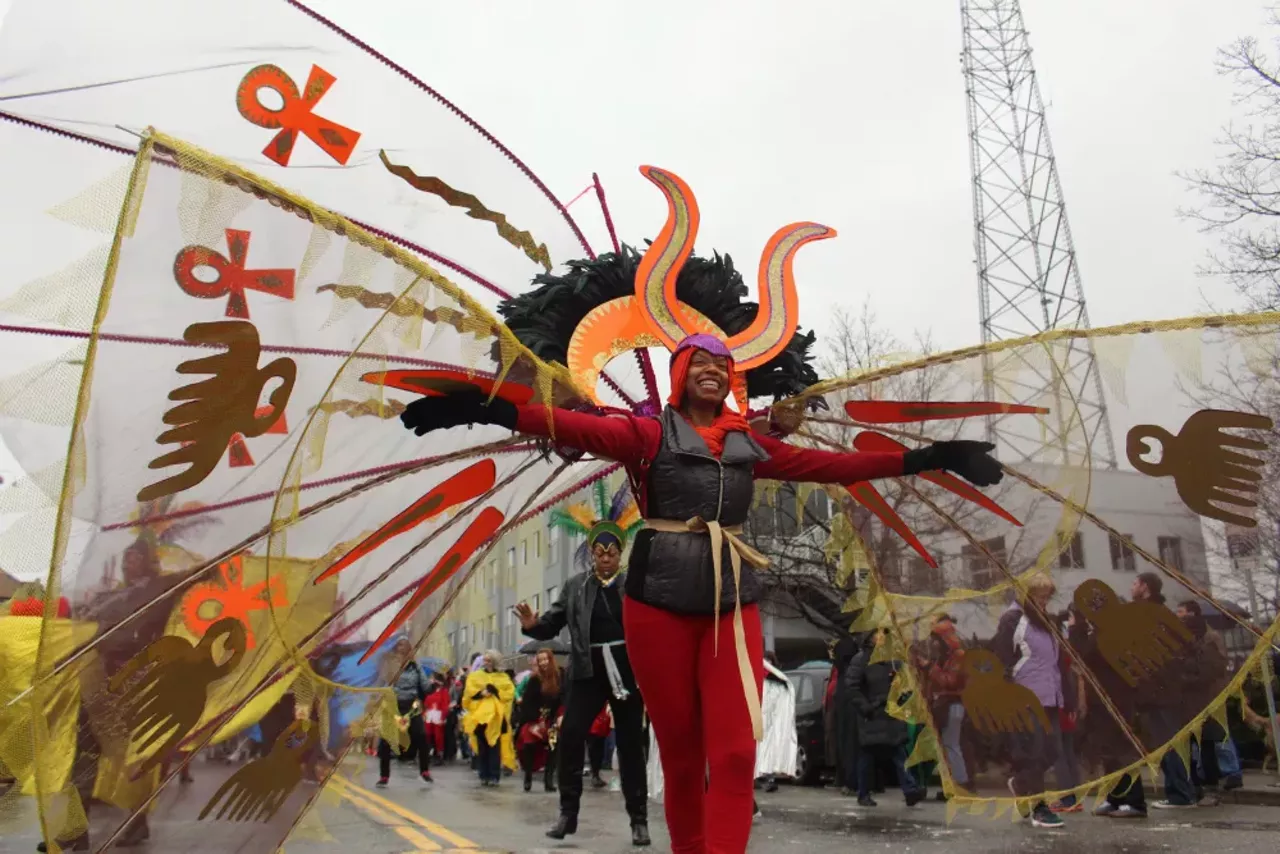 Image: All the wonderful people we saw at the Marche du Nain Rouge