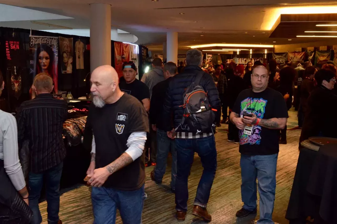 Image: All the wonderful people we saw at the Motor City Tattoo Expo