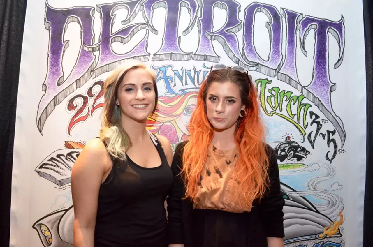 Image: All the wonderful people we saw at the Motor City Tattoo Expo