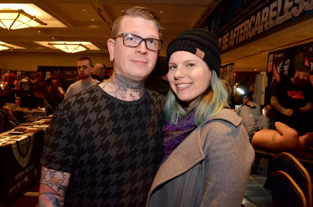 Image: All the wonderful people we saw at the Motor City Tattoo Expo