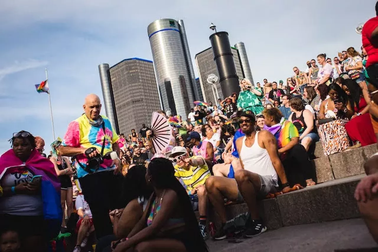 Image: All the wonderful people we saw celebrating at Motor City Pride