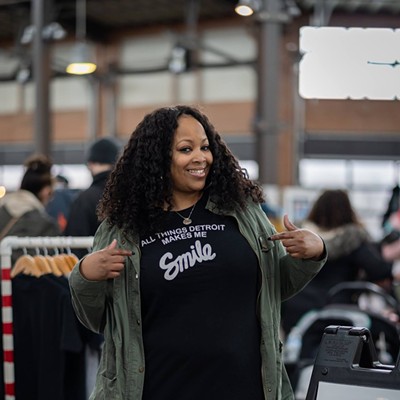 Jennyfer Crawford-Williams founded National All Things Detroit. The holiday experience returns Nov. 13 to Eastern Market