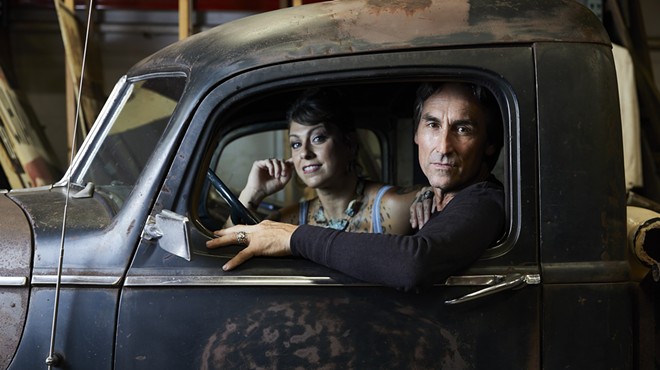 Mike Wolfe and Danielle Colby of American Pickers.