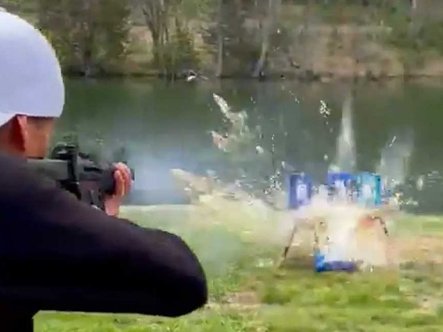 An anti-trans moral panic led Kid Rock to shoot Bud Light cans with a semi-automatic rifle