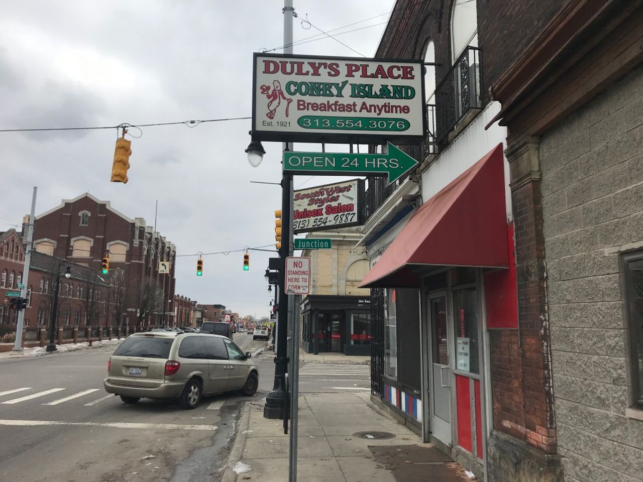 3. Duly&#146;s Place
5458 W. Vernor Hwy., Detroit
"Every time I visit Detroit,&#148; the late Anthony Bourdain said on his show Parts Unknown, &#147;somebody asks me if I've had a good Coney yet. Apparently, I never had a great one. I finally got one. I understand now." Bourdain was referring to a $1.71 coney dog from Duly&#146;s Place. It is, in part, thanks to that segment that Duly&#146;s has turned the tide of tastebuds to Southwest Detroit when searching for the best coney in the city.
Photo by Mike Dionne