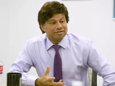 Image: An interview with gubernatorial candidate Shri Thanedar