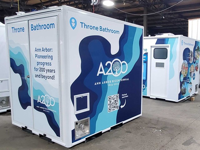 City officials hope to use the pilot program to address a more long-term need for permanent free public restrooms in Ann Arbor.
