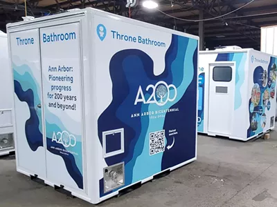 City officials hope to use the pilot program to address a more long-term need for permanent free public restrooms in Ann Arbor.