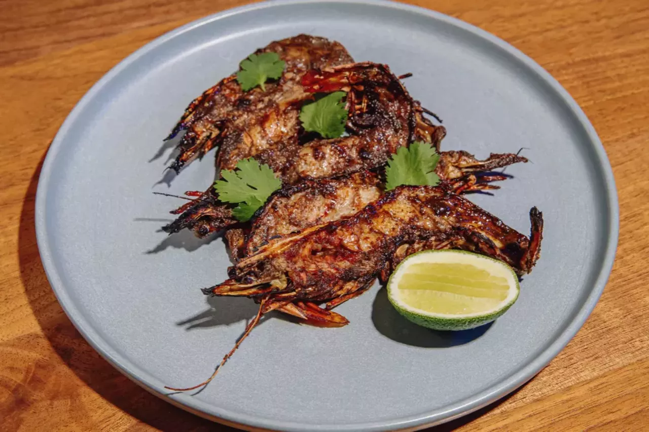 Jerk Prawns.