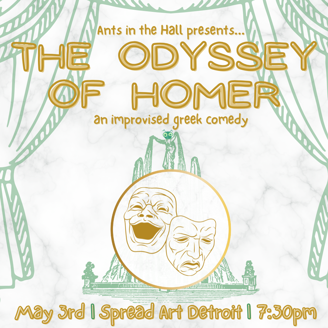 The Odyssey of Homer, May 3rd at Spread Art Detroit