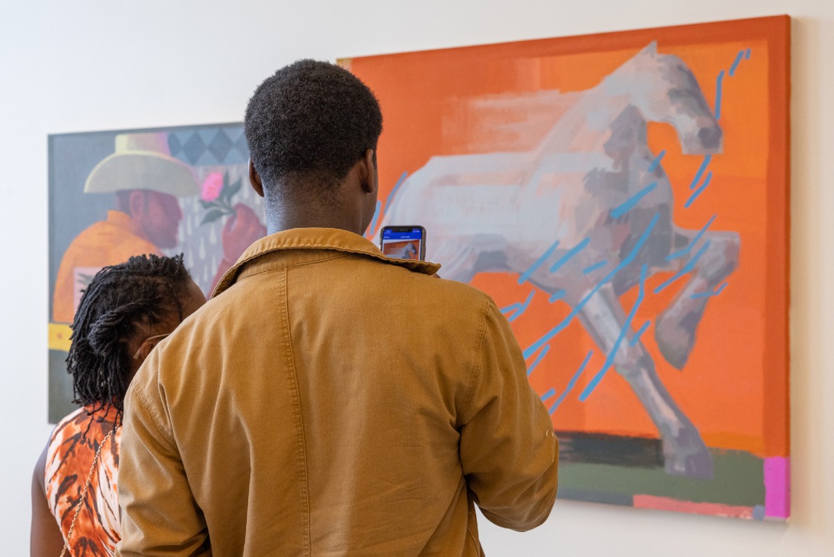 The ArtClvb app allows users to scan and authenticate art to find more information and purchase pieces directly.