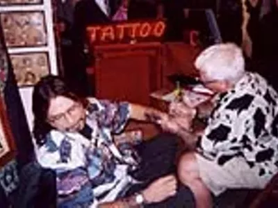 Image: Art shows, ink stains, community ties
