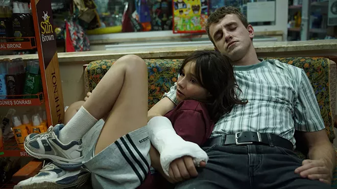 Frankie Corio and Paul Mescal in Charlotte Wells’s Aftersun.