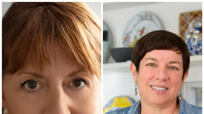 Katherine Alford and Kathy Gunst.