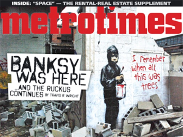 Banksy bombs Detroit