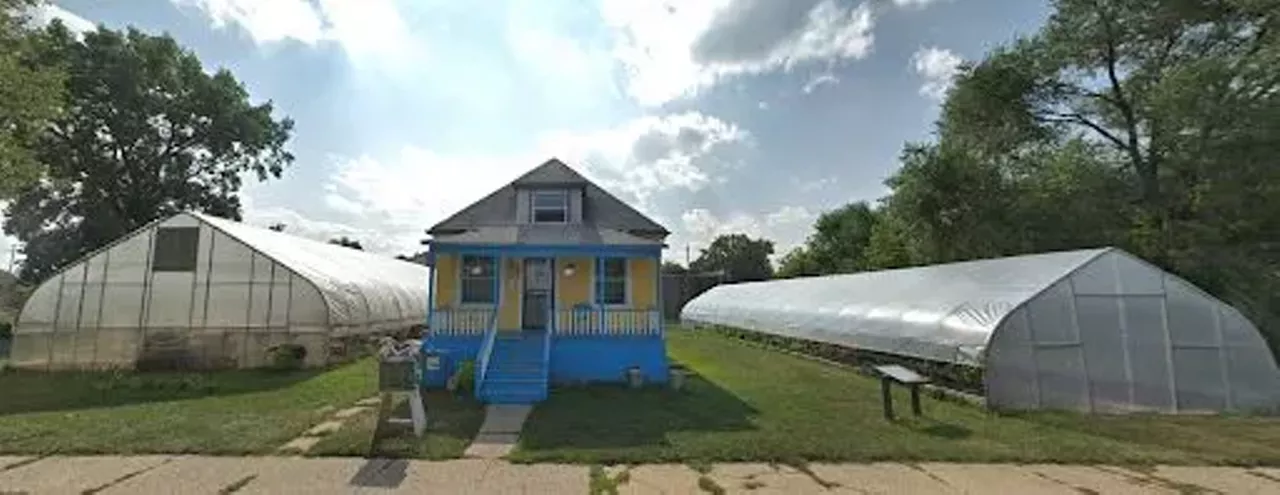 Now &#151; 2018 Oakland Avenue Urban Farm 9227 Goodwin St, Detroit Photo via GoogleMaps