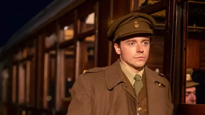 Jack Lowden as Siegfried Sassoon in Benediction.