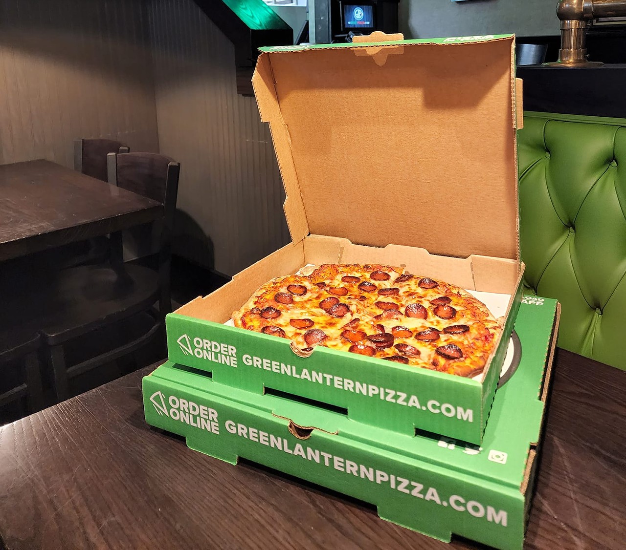 2020: Best Pizza (Macomb) 
Green Lantern
Multiple locations; greenlanternpizza.com