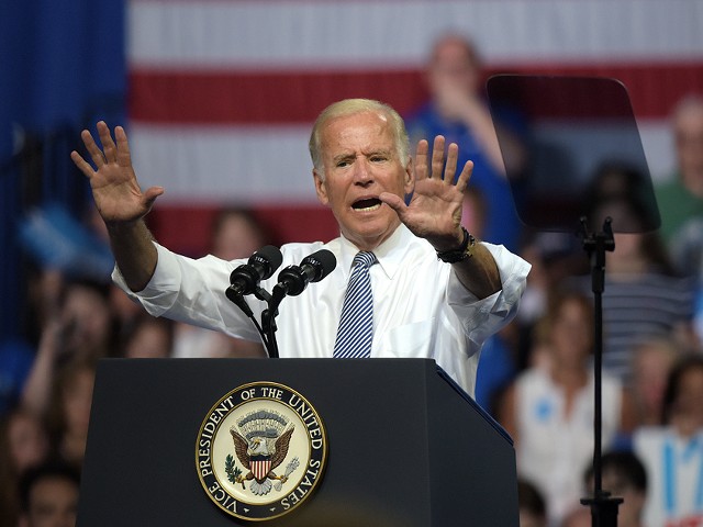Former Vice President Joe Biden in 2016.