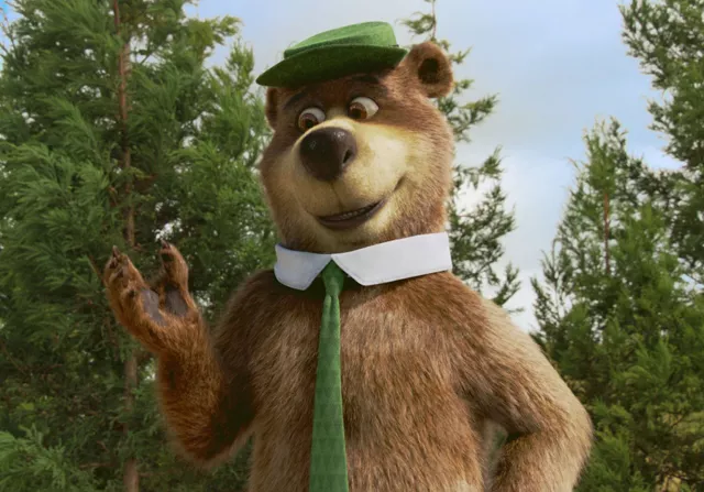 Big comeback: Dan Aykroyd is Yogi Bear.