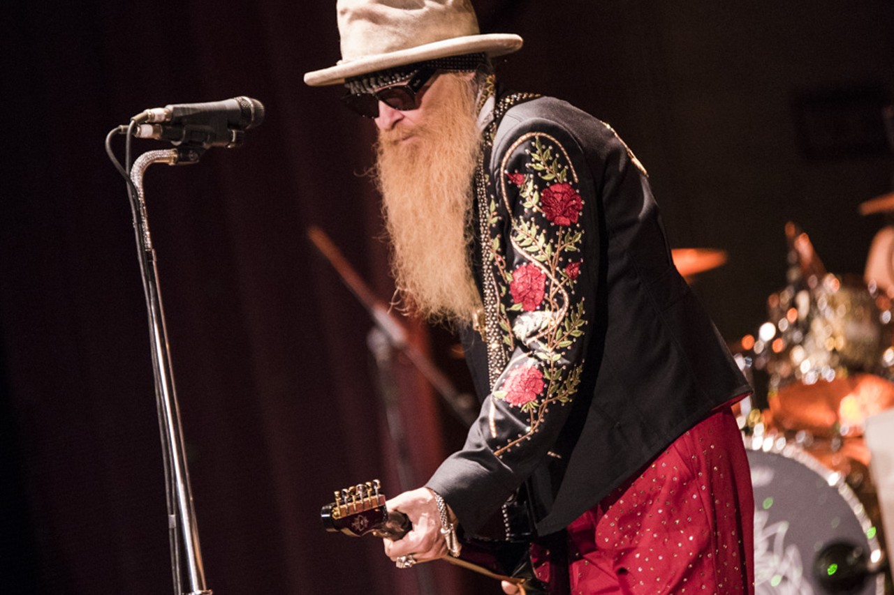 Billy Gibbons at the Masonic Temple