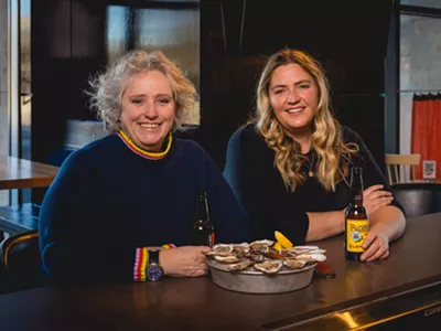 Beth Hussey and Emmele Herrold own Hazel’s in Birmingham.