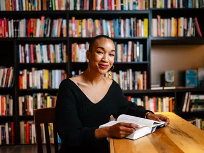 Meet Michaela Ayers, host of the Black Her Stories podcast.