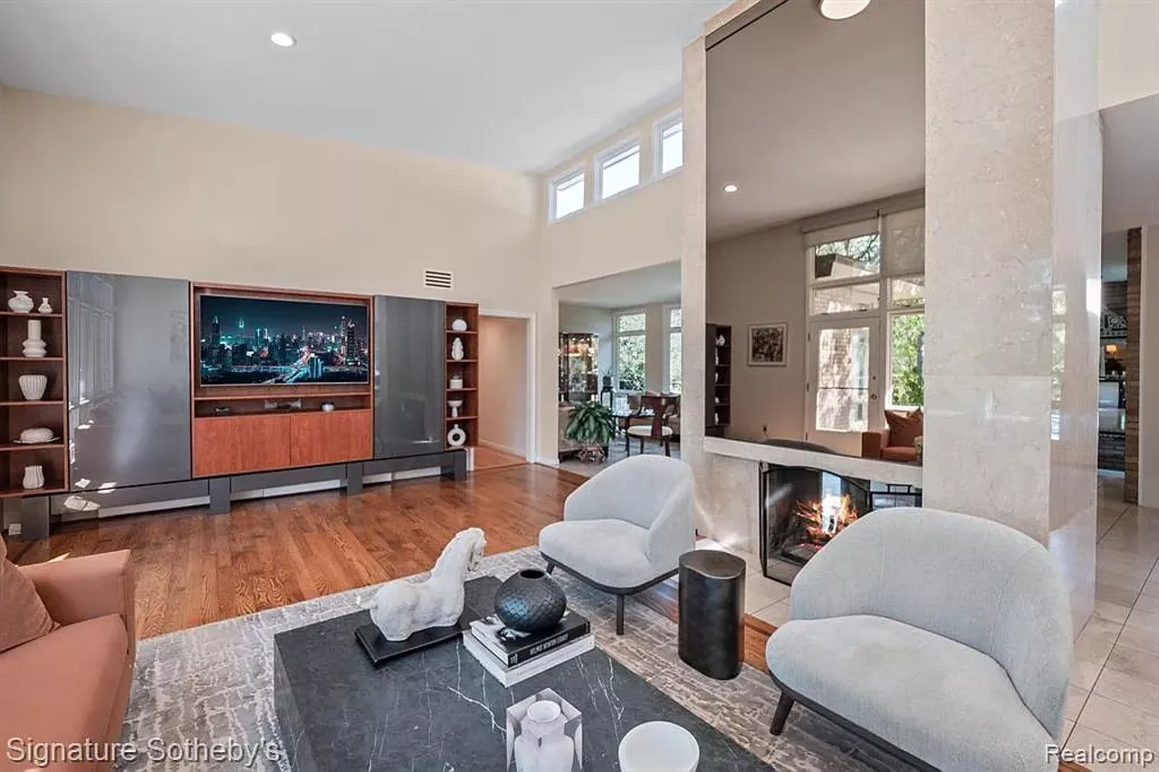 Image: Bloomfield home designed by Minoru Yamasaki listed for $2.95M