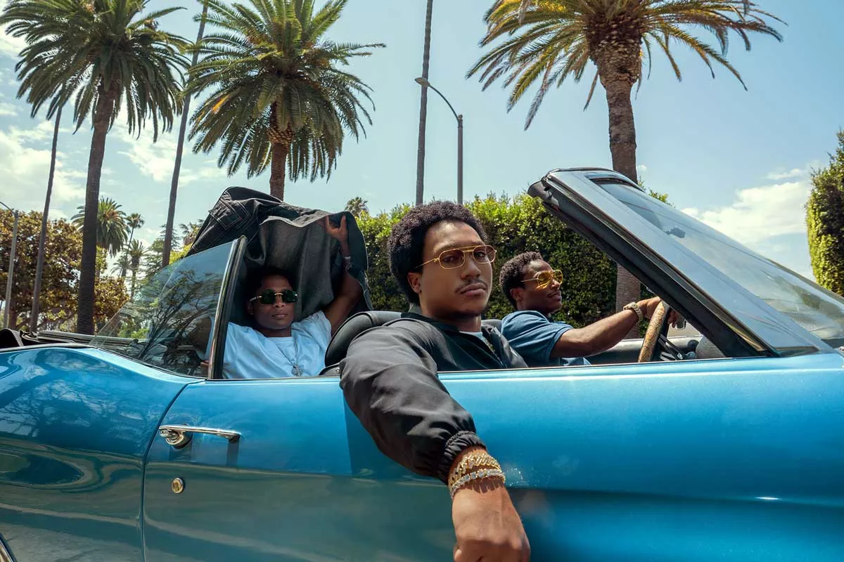Image: Da’Vinchi and Demetrius Flenory Jr. return as the Black Mafia Family brothers in BMF.