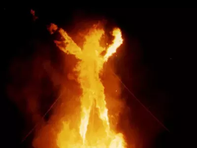 Image: Boned at Burning Man?