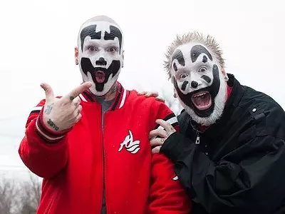 The members of Insane Clown Posse are movie stars.