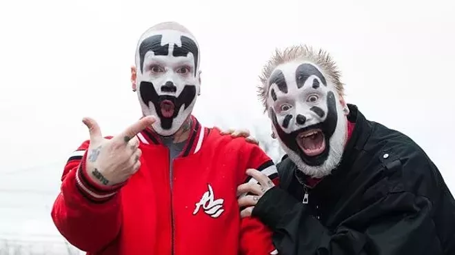 The members of Insane Clown Posse are movie stars.