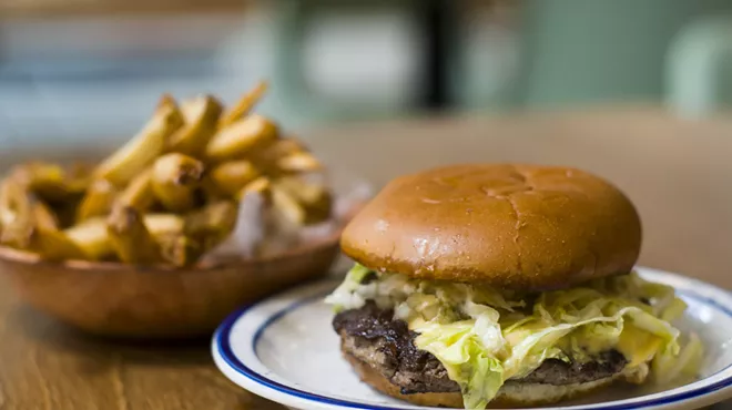 A burger from Lovers Only.