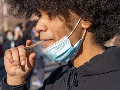A study found 7.8% of vaccinated people with cannabis use disorder came down with COVID-19, the highest rate in the study.