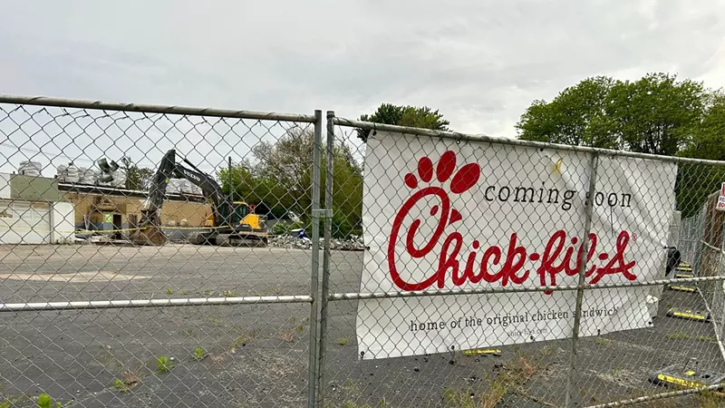 Demolition was halted on a building to make way for a Chick-fil-A restaurant in Detroit after crews failed to notify nearby residents and a school.