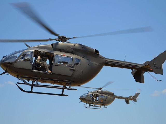 U.S. Army UH-72 Lakota helicopter.