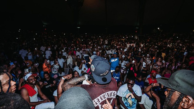Moneybagg Yo brought his “Larger Than Life Tour” to Detroit’s Aretha Franklin Amphitheatre.