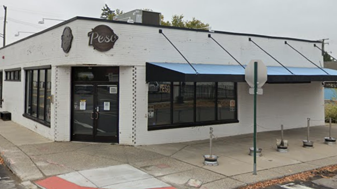 The now-shuttered Peso Bar on Bagley Avenue in Detroit's Mexicantown.