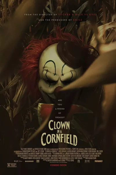 Image: Clown in a Cornfield