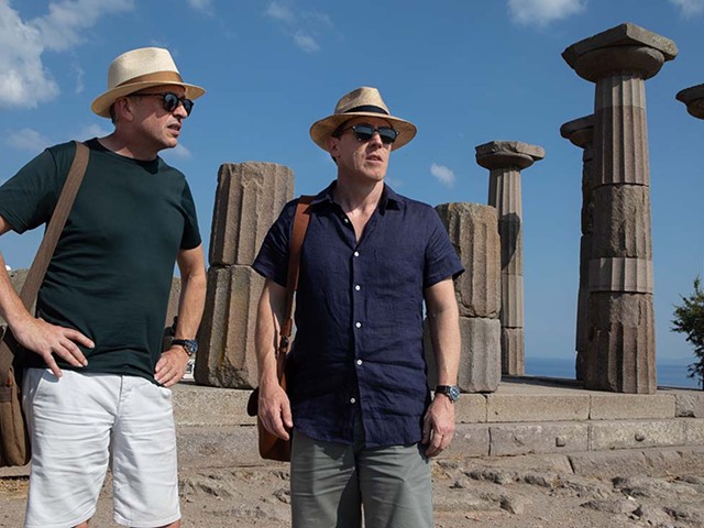 Steve Coogan and Rob Brydon in The Trip to Greece.