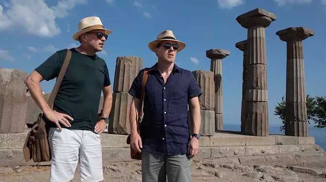 Steve Coogan and Rob Brydon in The Trip to Greece.