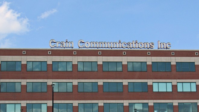 The headquarters of business and trade publisher Crains Communications.