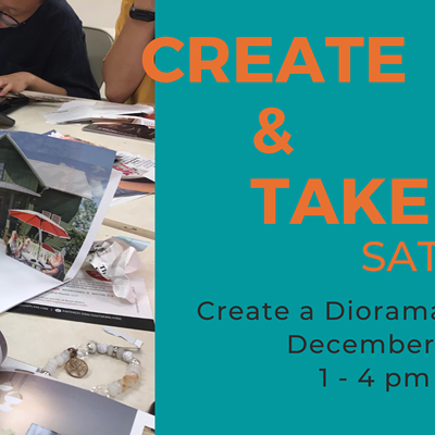 Create & Take SATURDAY: Create a Diorama Collage