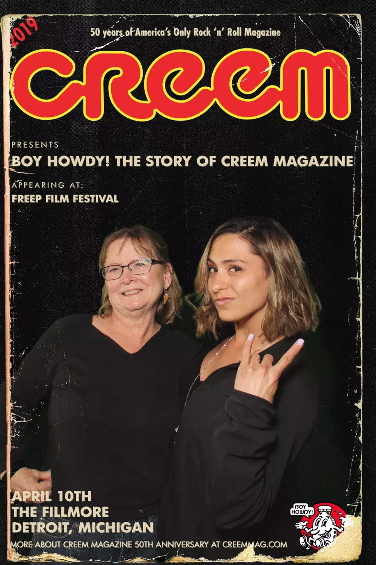 Image: 'Creem' doc premiere let attendees be on the cover of 'America's Only Rock 'n' Roll Magazine'