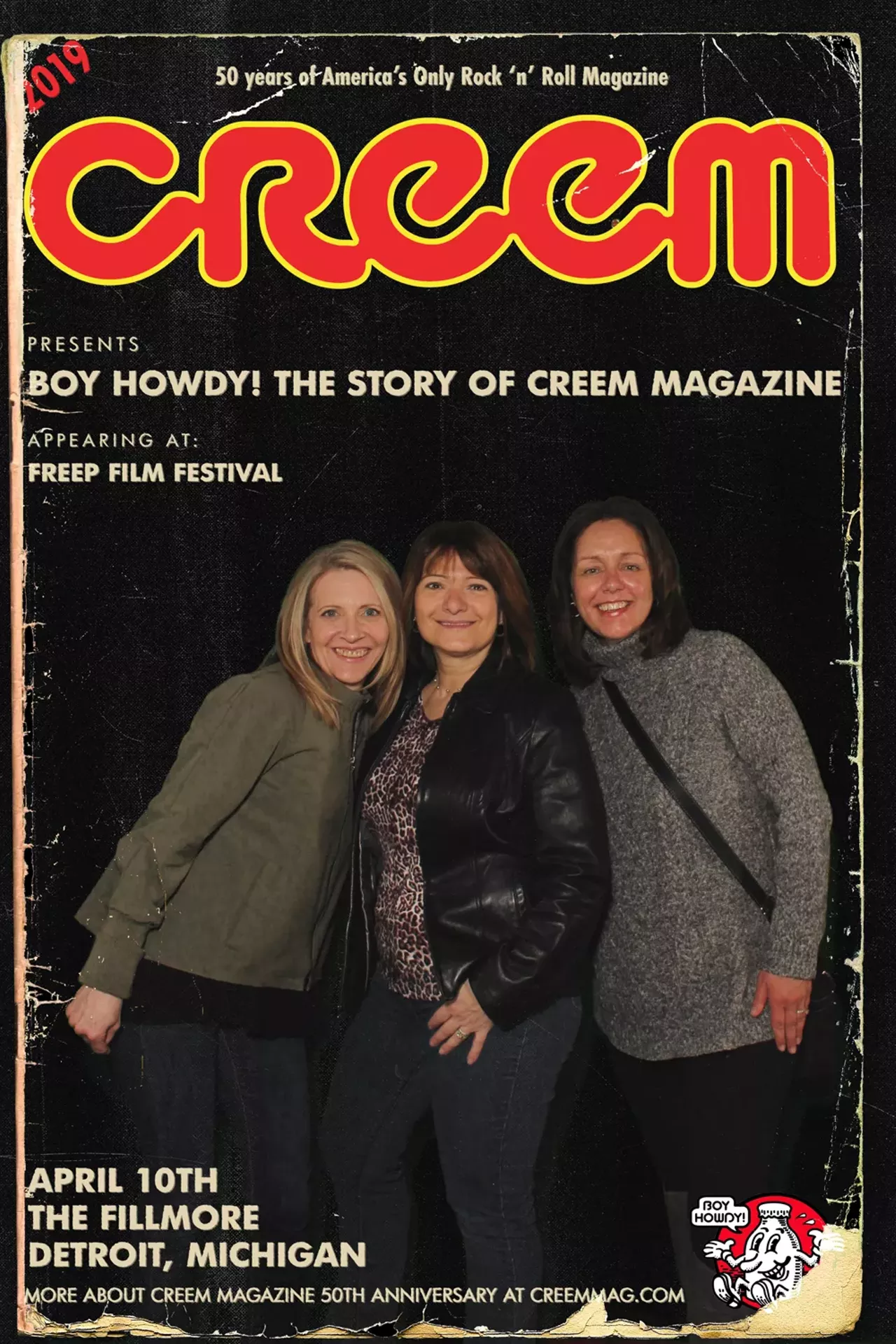 Image: 'Creem' doc premiere let attendees be on the cover of 'America's Only Rock 'n' Roll Magazine'