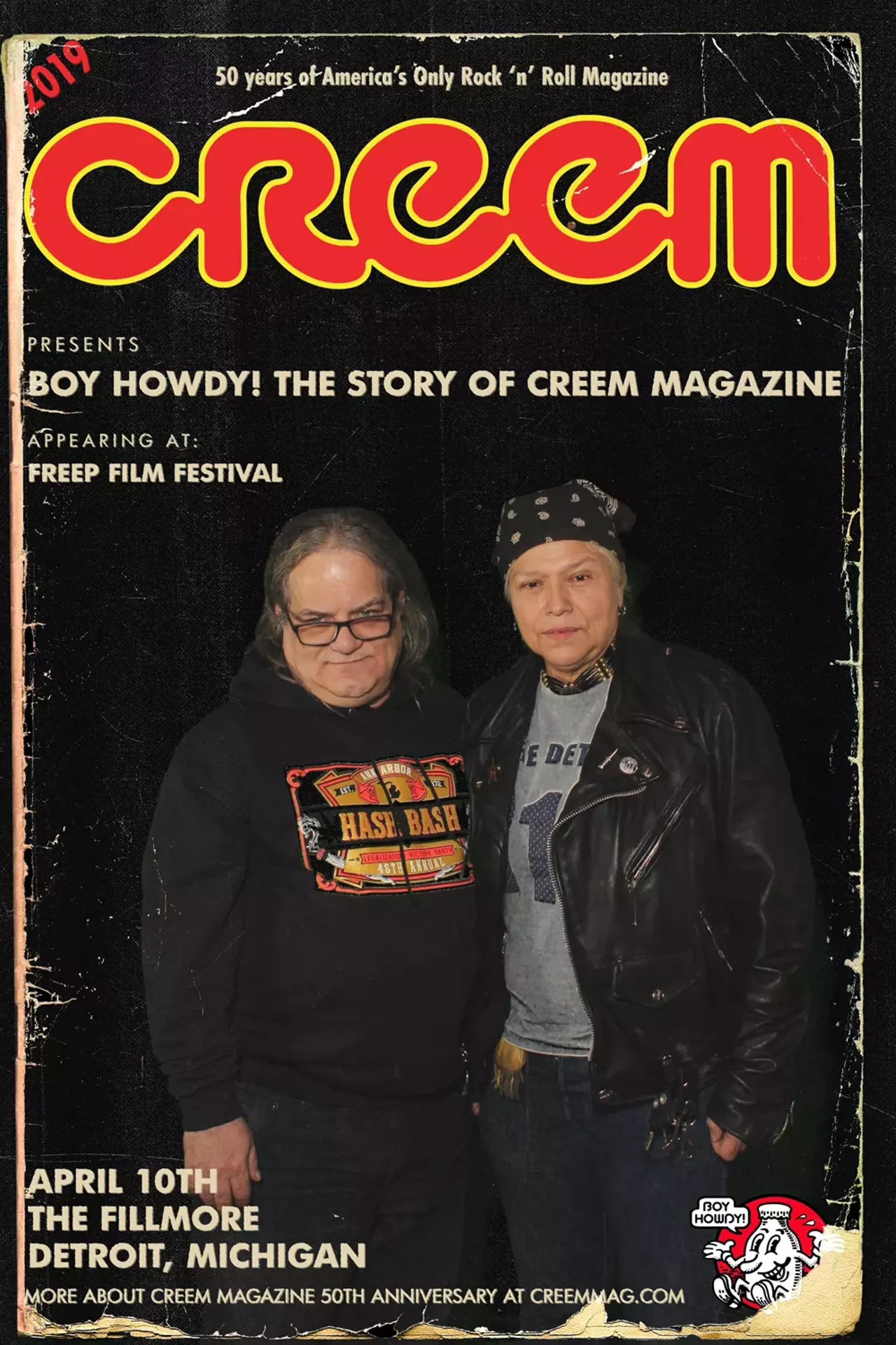 Image: 'Creem' doc premiere let attendees be on the cover of 'America's Only Rock 'n' Roll Magazine'