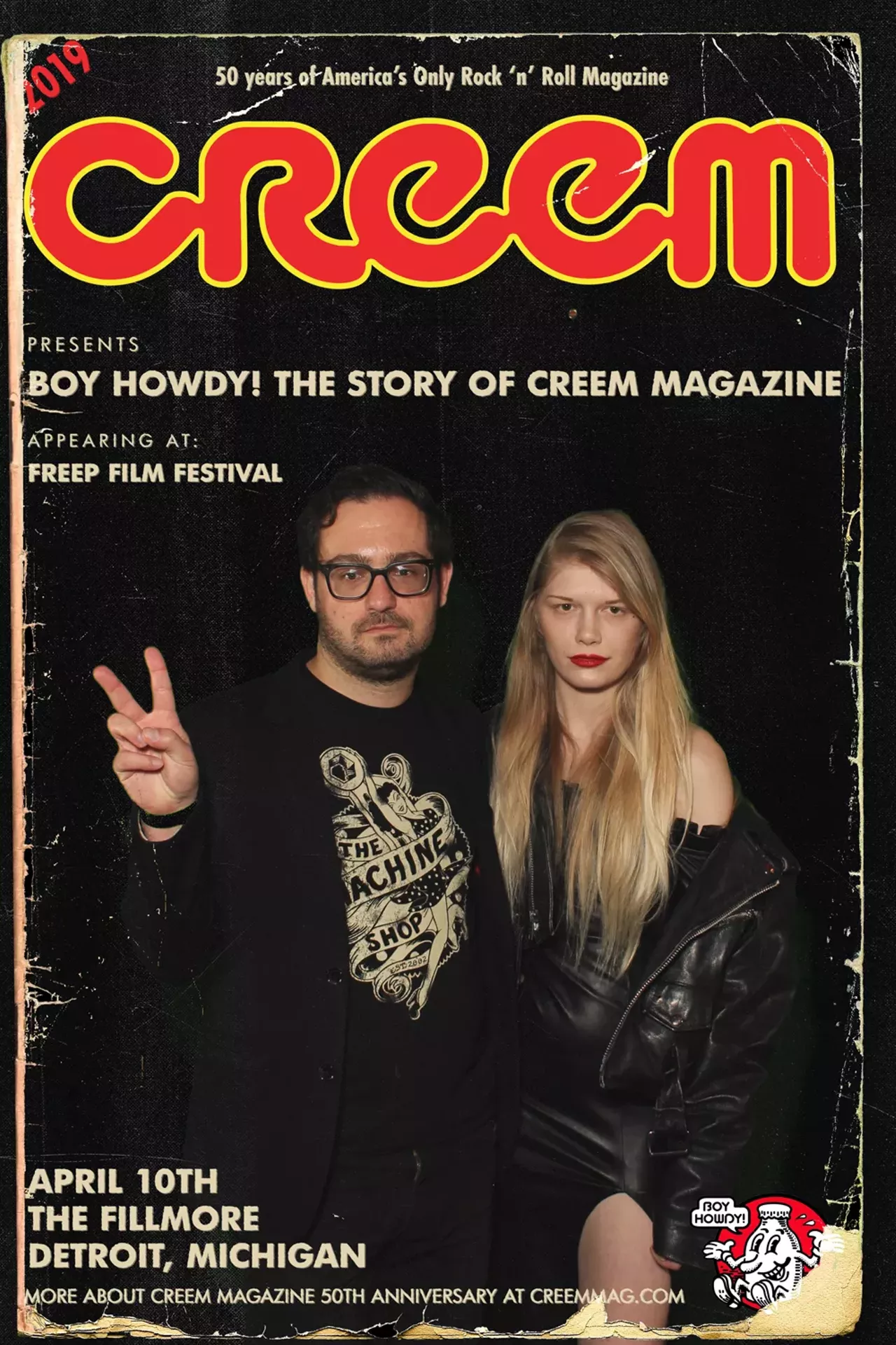 Image: 'Creem' doc premiere let attendees be on the cover of 'America's Only Rock 'n' Roll Magazine'